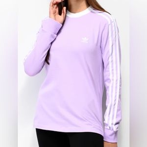 Adidas Long sleeve T-Shirt Purple
